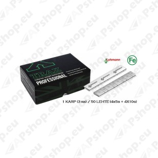 LIIMITAV TASAKAAL 4.0MM. KARP 50X60GR. (4X5G+4X10G) FE.HALL PULB. LOHMANN -5¤C